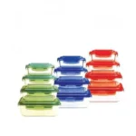 Set of 4 Glass Storage Containers 5 Glass storage containers