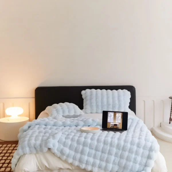 Soft warm couch blanket