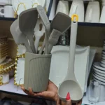 Cooking spoons with TPR handles