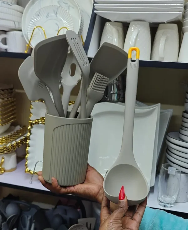 Cooking spoons with TPR handles