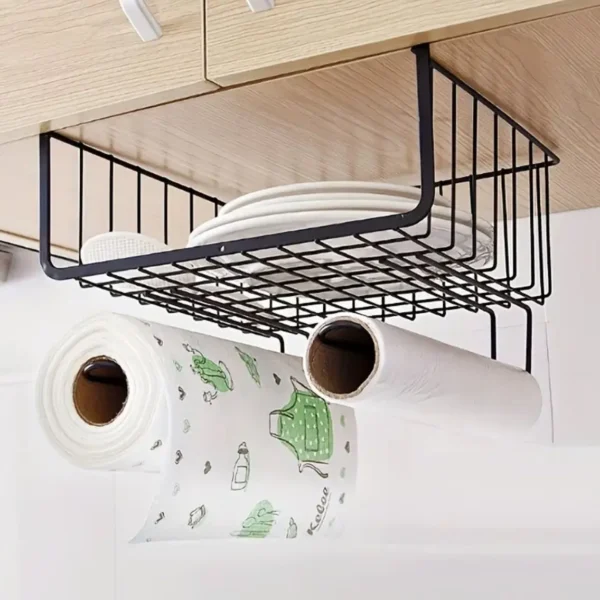 Metallic Under Shelf Storage Rack