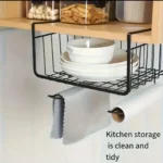 metallic storage rack