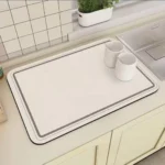 Super Absorbent Non-Slip Dish Drying Mat 4 super absorbent dish mat