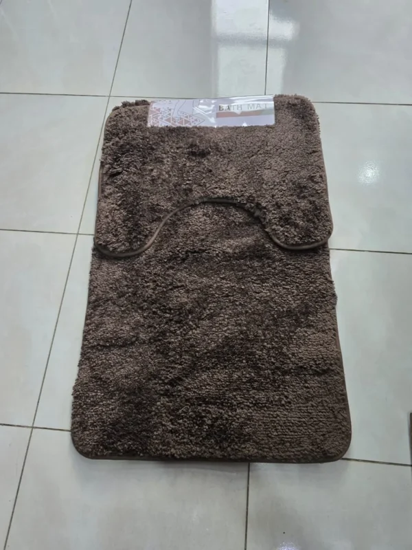 2pc bathroom mat