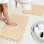 soft absorbent bath rug