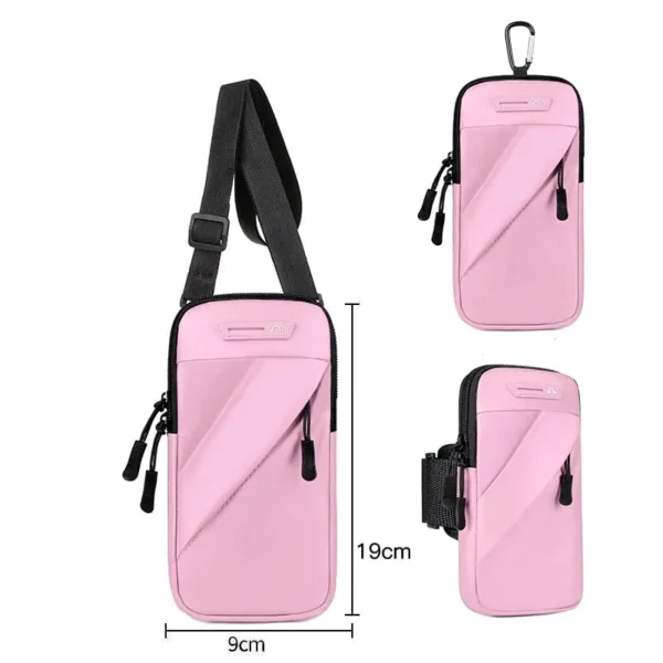 hands-free phone holder for exercise