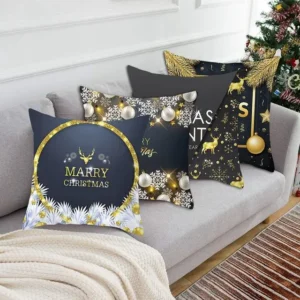 Christmas Themed Home Décor Cushion Cover