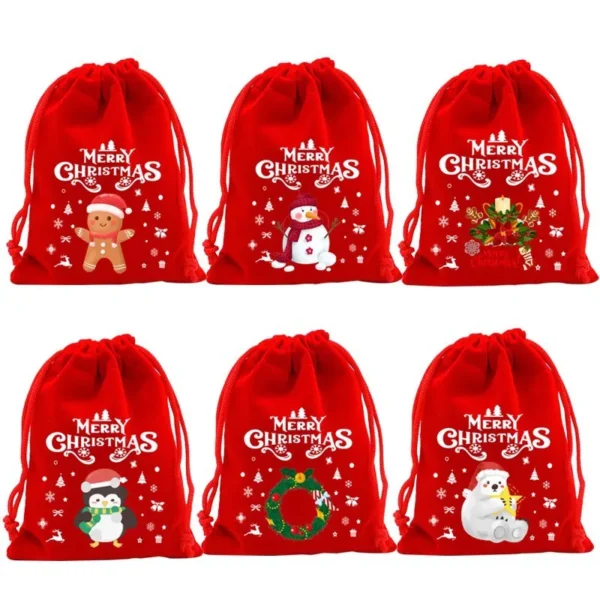 drawstring candy pouch