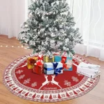 Christmas tree apron