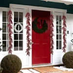 red berry Christmas garland