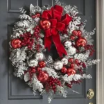 Christmas Rattan Wreath Set