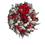 rattan Christmas wreath