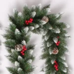 Christmas Artificial Flower Tree Garland