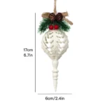festive shell decorations