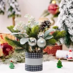 Pine Branches Xmas Flower Decor