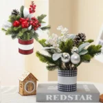 holiday flower décor