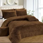 Fluffy duvet set