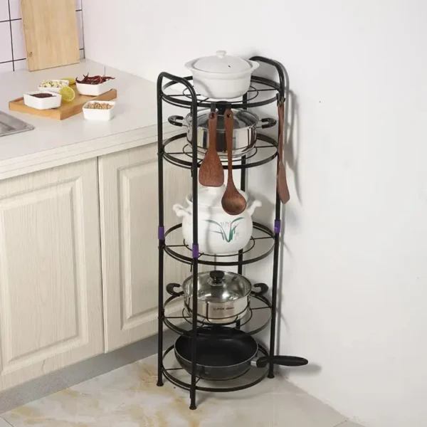 5 Tier Pot Rack Holder