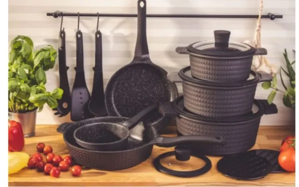 Edenburg 15pcs cookware set