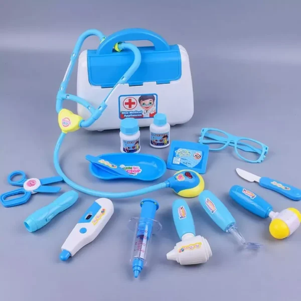 17pcs Kids Doctor Pretend Play Medical Kit