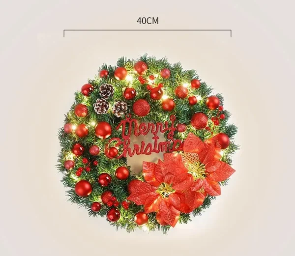 Christmas door wreath Kenya
