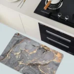 Fast drying bathroom mat