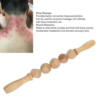 Wooden body sculpting tool