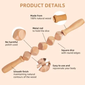 6 cube massage roller stick