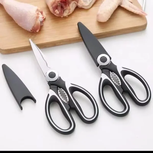 Black kitchen shears
