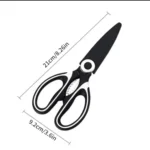 Stainless steel kitchen scissors