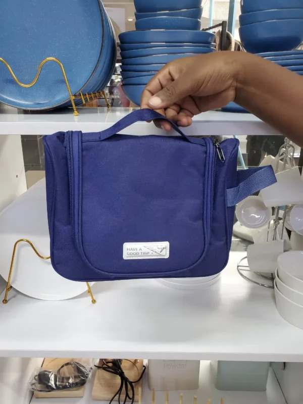 Portable travel cosmetic bag