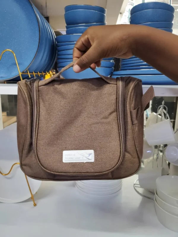Travel makeup organizer