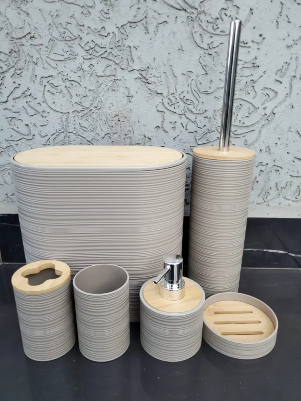 Bathroom organizer kit