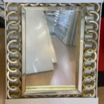 Gold wall mirror 74x57cm