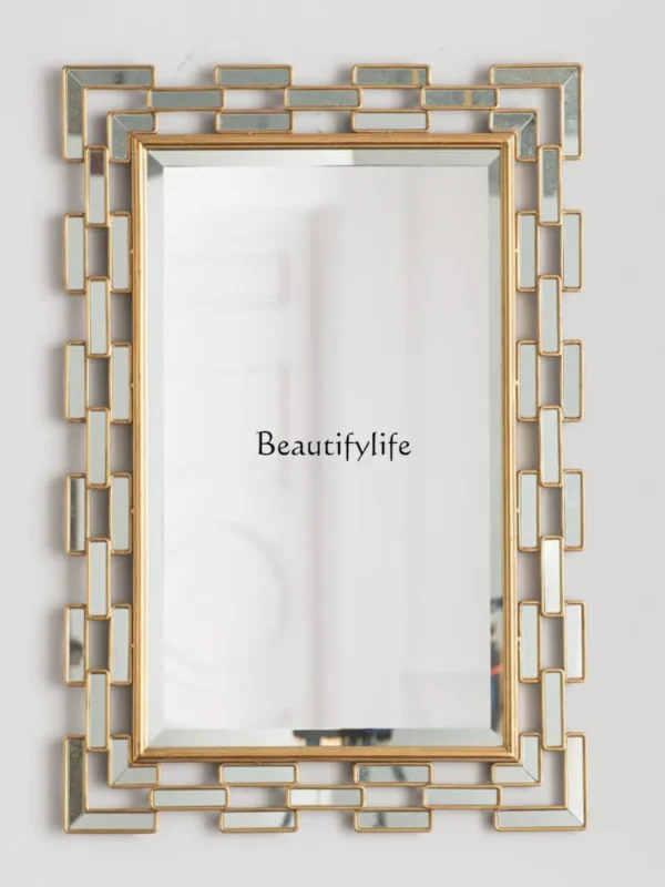 Living room wall décor mirror