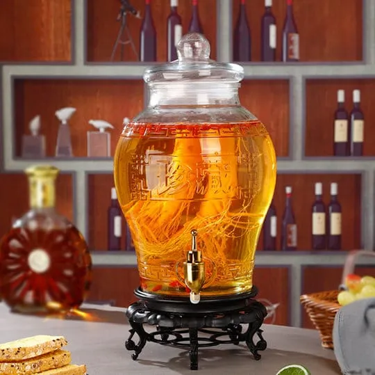 Unique House Collection Home 16 Beverage Dispenser with Faucet