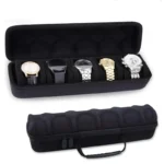 5-Slot Watch Organizer Case 5 5-slot watch case