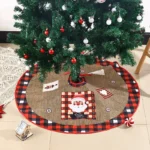 Christmas Tree Skirt (62×62cm) 5 Xmas décor