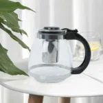 High Quality Borosilicate Glass Infuser Kettle – 1500ml 3 glass infuser kettle