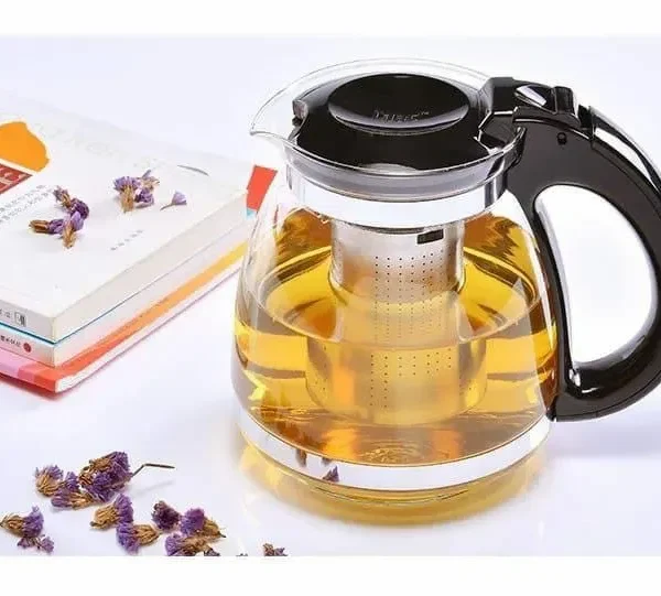 Unique House Collection Home 5 High Quality Borosilicate Glass Infuser Kettle