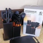 19PC Executive Silicone Spoons 3 Grey silicone kitchen spoons 19 pieces