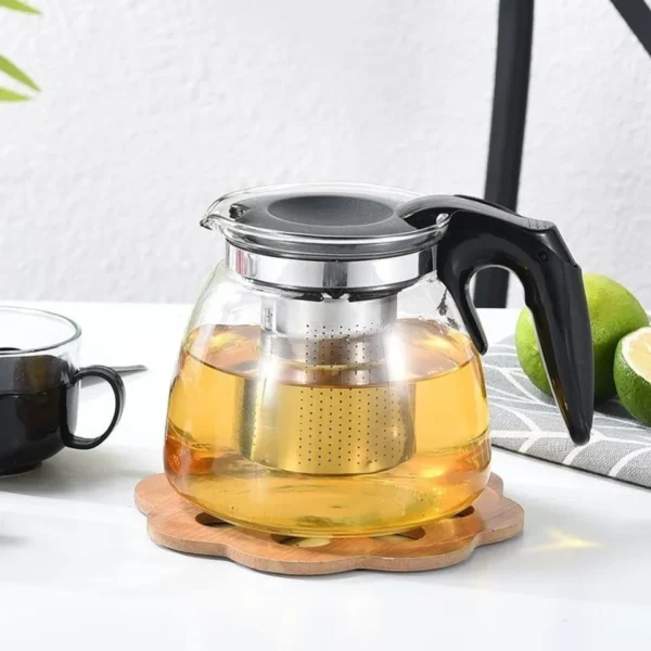 Unique House Collection Home 7 High Borosilicate Glass Infuser Kettle