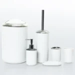Premium 6pcs Bathroom Accessories Set 6 Stylish bathroom organizer