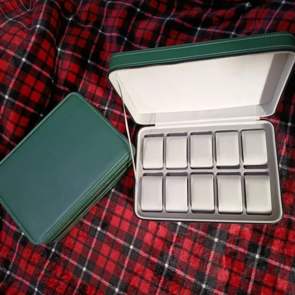 Dust-free watch holder