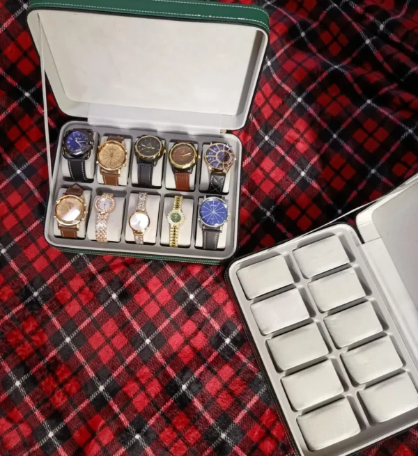 Luxury watch display case