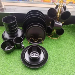 24PCS Black Dinner Set Kenya