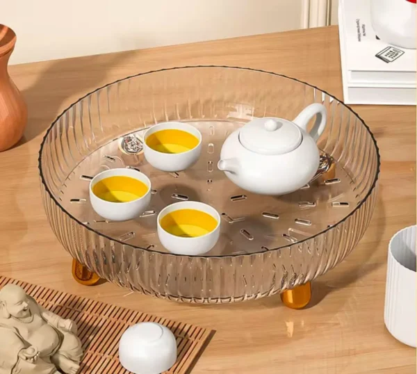 1 360° Rotating Turntable Organizer