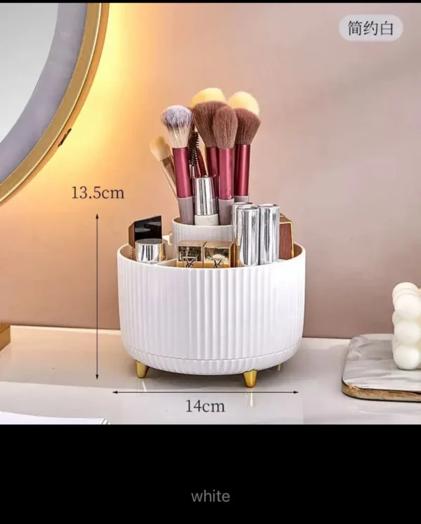 Makeup brush holder