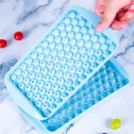 Round Ice Cube Tray with Lid