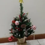 Mini Table Top Christmas Tree With Decorations and Lights 7 Christmas decorations